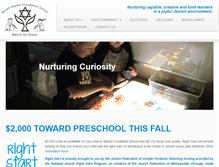 Tablet Screenshot of foundationschoolpdx.org
